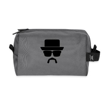 gangsta_1_f1 - Recycelte Kulturtasche - Anthrazit - Vorne