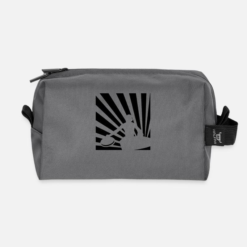DeeJay - Trousse de toilette en tissu recyclé - anthracite