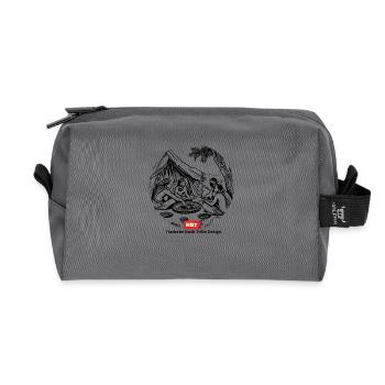 LGBT 54 - Recycled Toiletry Zip Bag - anthracite - Front