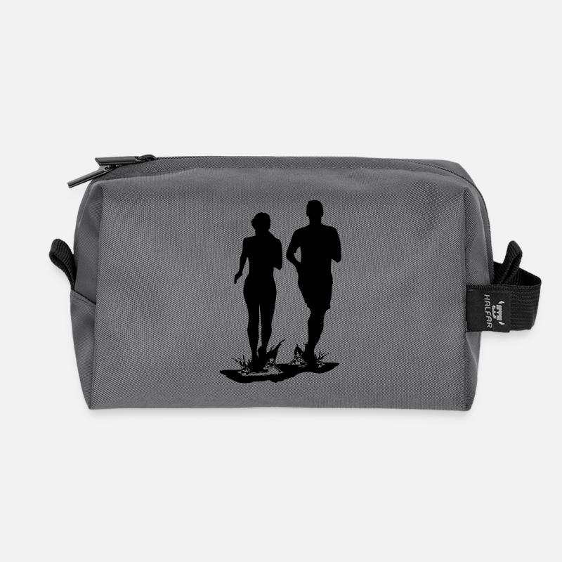 Mudpair - Recycelte Kulturtasche - Anthrazit