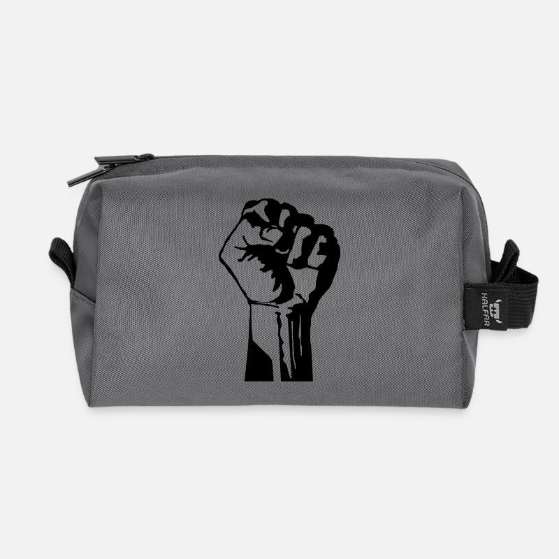 Faust - Recycelte Kulturtasche - Anthrazit