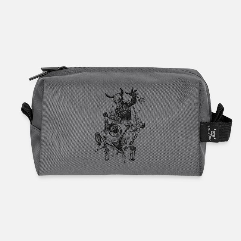 Dark Future - Recycelte Kulturtasche - Anthrazit