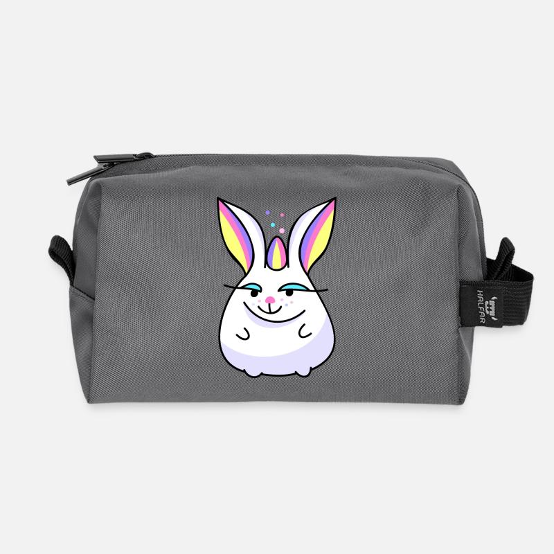 bunnycorn - Trousse de toilette en tissu recyclé - anthracite