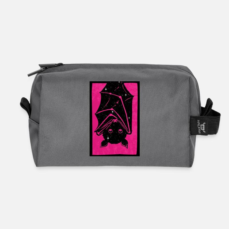 Impression de Spacebat - Trousse de toilette en tissu recyclé - anthracite