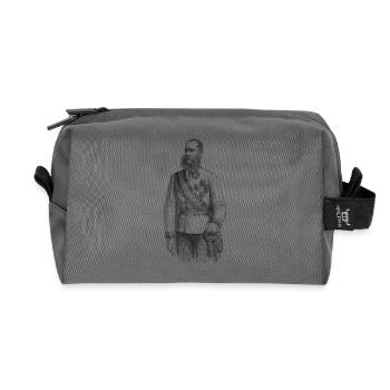Crown Prince Franz Joseph - Recycled Toiletry Zip Bag - anthracite - Front
