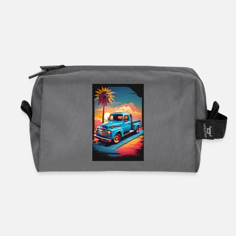 Pick-up Truck - Recycelte Kulturtasche - Anthrazit