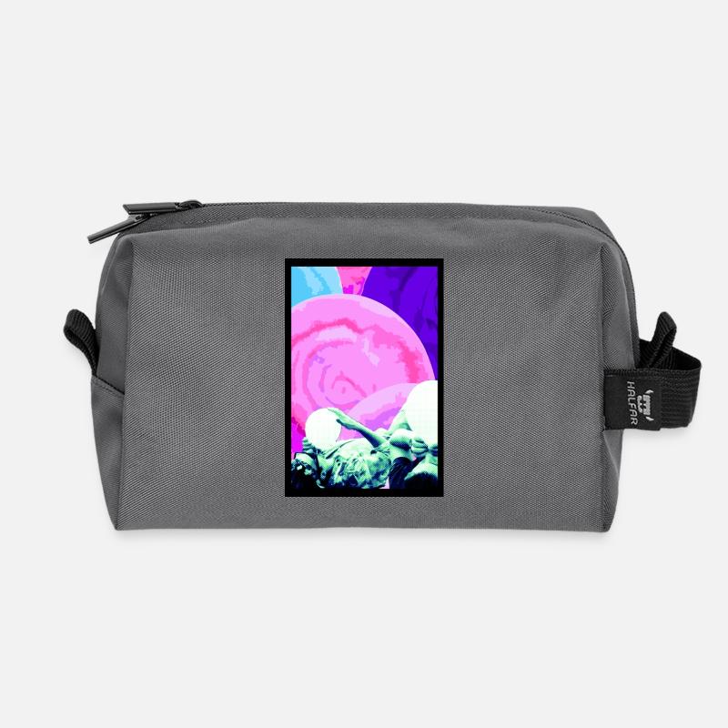 Distickstoffmonoxid - Recycelte Kulturtasche - Anthrazit