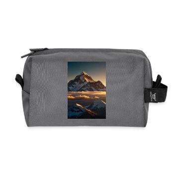 Everest - Recycelte Kulturtasche - Anthrazit - Vorne