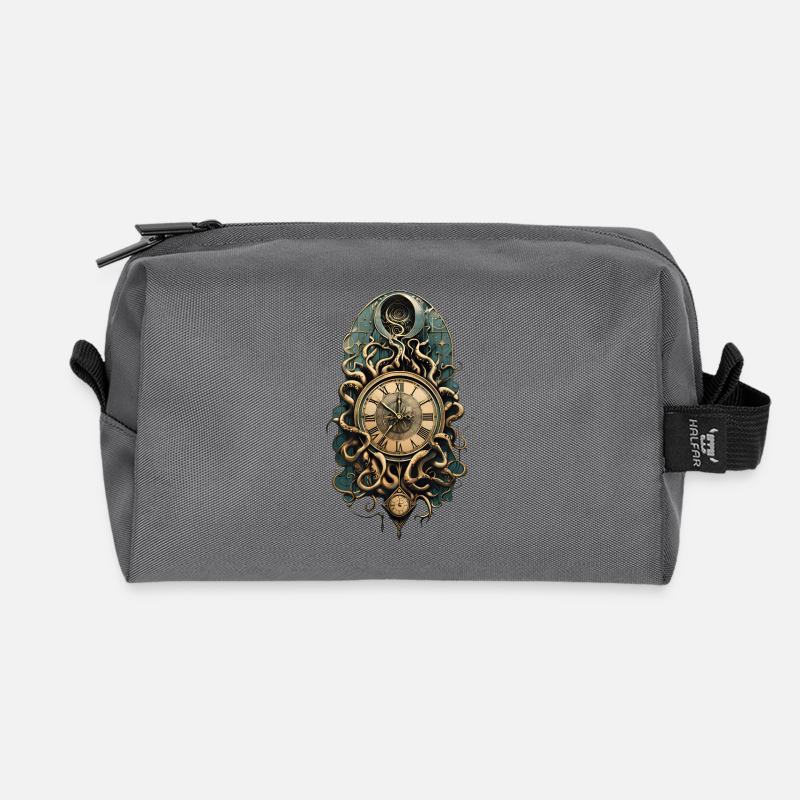 Die mysteriöse Steampunk-Bewegung. - Recycelte Kulturtasche - Anthrazit