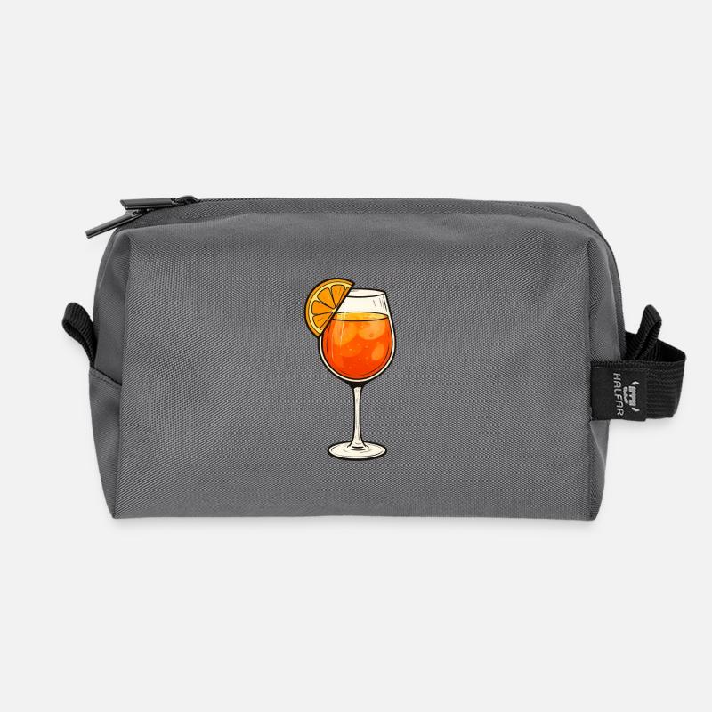 Sprizz - Recycelte Kulturtasche - Anthrazit
