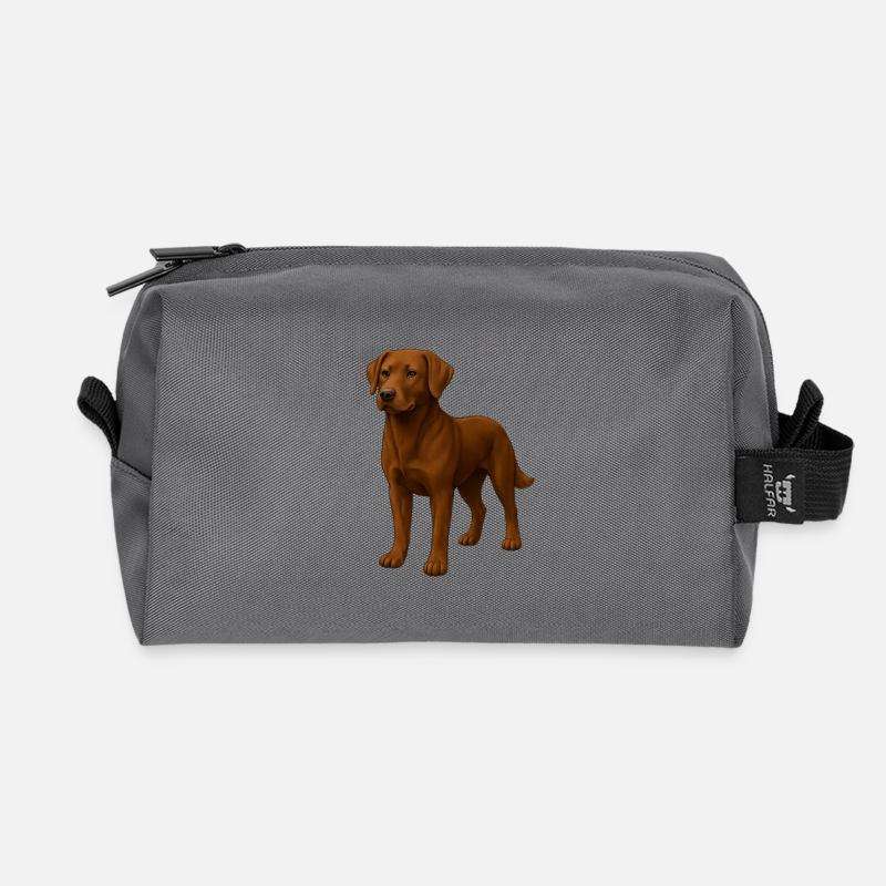 Labrador - Recycelte Kulturtasche - Anthrazit