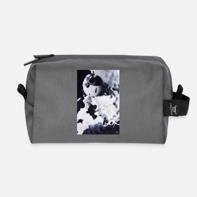 Rachel - Recycelte Kulturtasche - Anthrazit