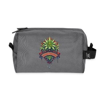 Sour Tangie - Trousse de toilette en tissu recyclé - anthracite - Devant
