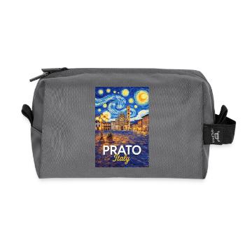 Prato, Italien. - Recycelte Kulturtasche - Anthrazit - Vorne