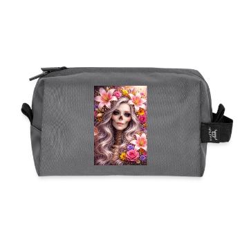 Lilith Mortis - Trousse de toilette en tissu recyclé - anthracite - Devant