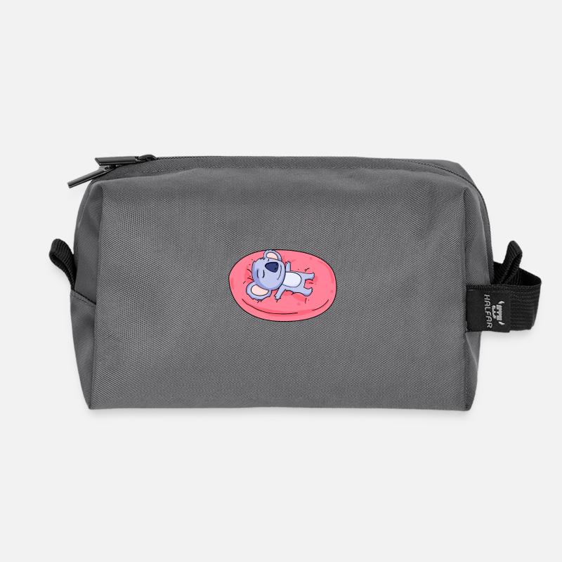 Koala - Recycelte Kulturtasche - Anthrazit