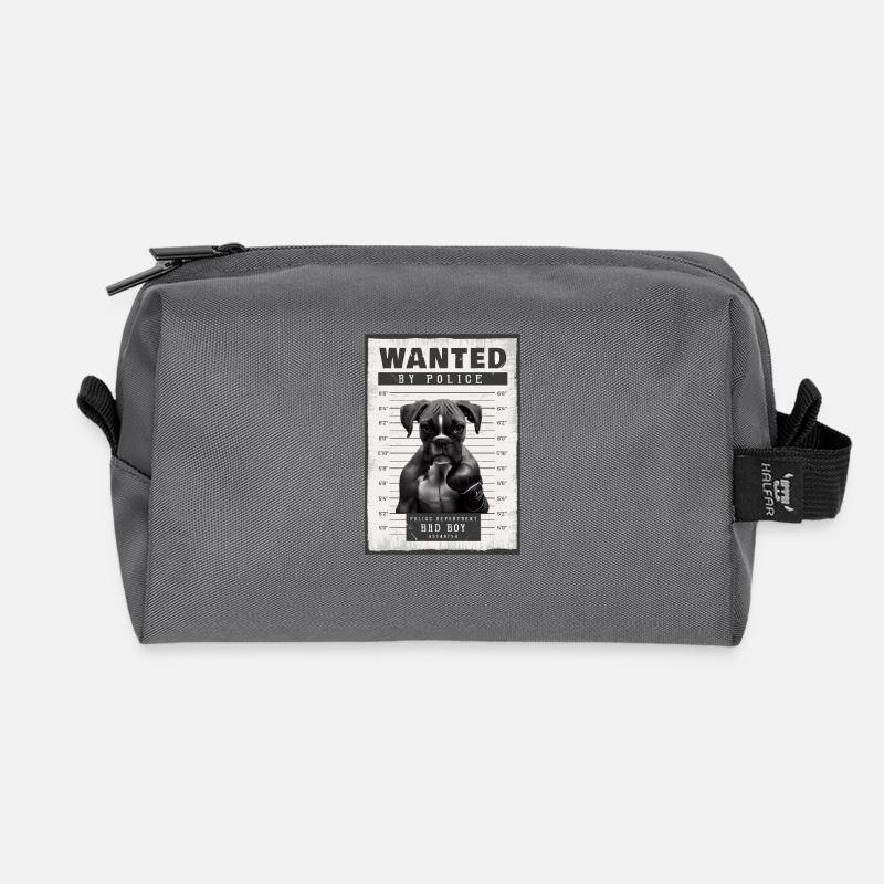 Boxer Hundebesitzer Hund Hunde Hunderasse Boxer - Recycelte Kulturtasche - Anthrazit