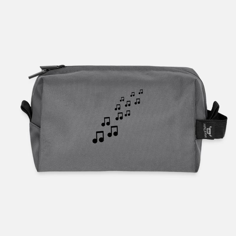 Musik - Noten - Recycelte Kulturtasche - Anthrazit