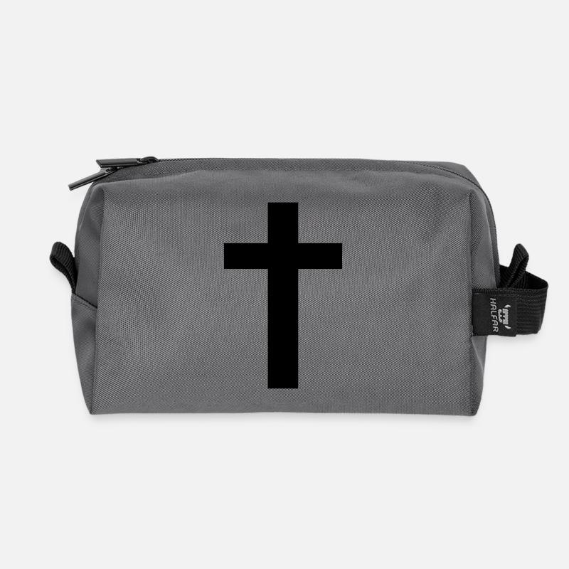 Kreuz - Recycled Toiletry Zip Bag - anthracite