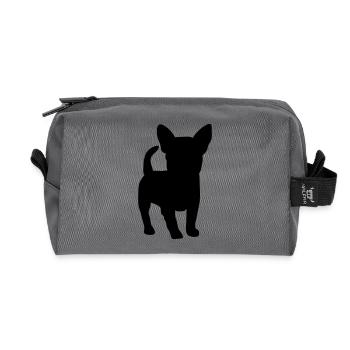 bulldog - Recycelte Kulturtasche - Anthrazit - Vorne