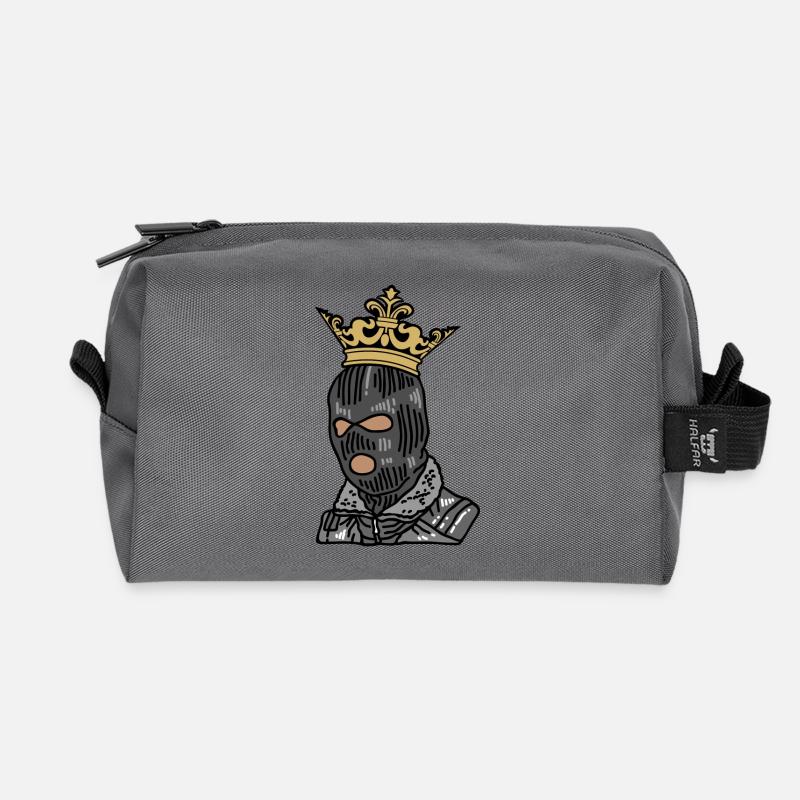 Maskierter Monarch Graff Couture - Recycelte Kulturtasche - Anthrazit