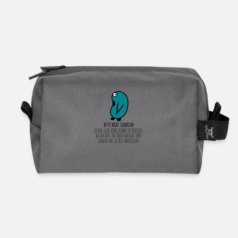 Rucksack.gif - Recycelte Kulturtasche - Anthrazit