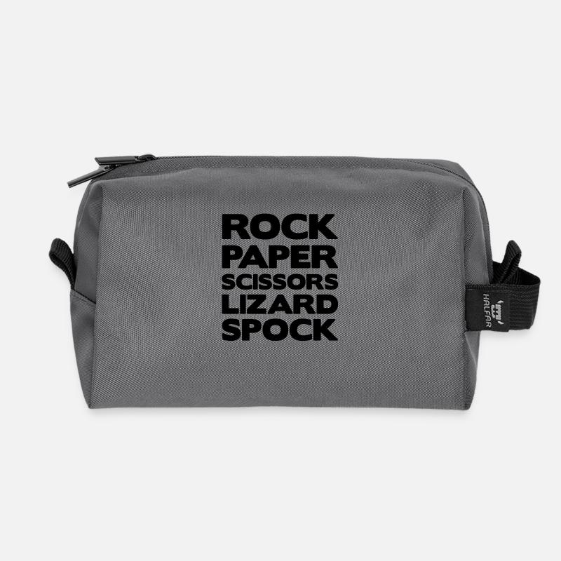 RockPaper - Recycelte Kulturtasche - Anthrazit