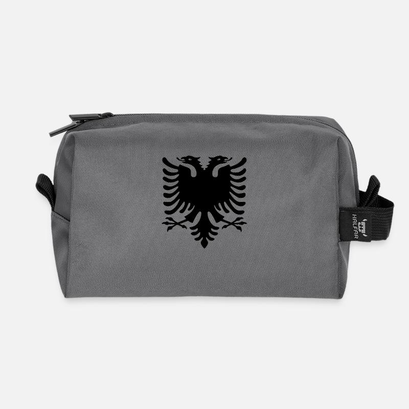 Shqiponja ORIGINAL - Recycelte Kulturtasche - Anthrazit