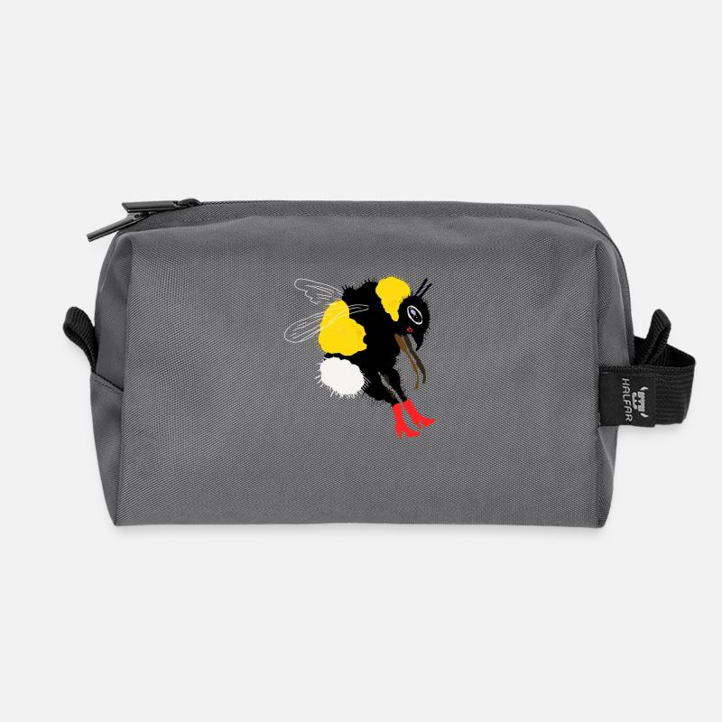 Hummel - Recycelte Kulturtasche - Anthrazit