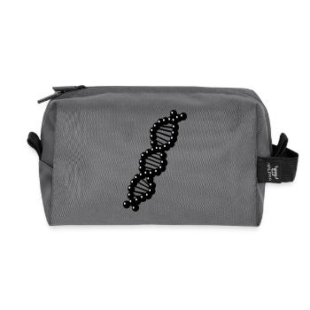DNA - Recycelte Kulturtasche - Anthrazit - Vorne