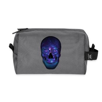 Galaktischer Totenkopf Nebula - Recycelte Kulturtasche - Anthrazit - Vorne