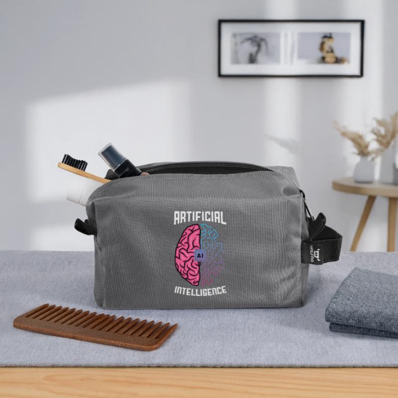 Artificial Intelligence Brain Tech Design Recycelte Kulturtasche