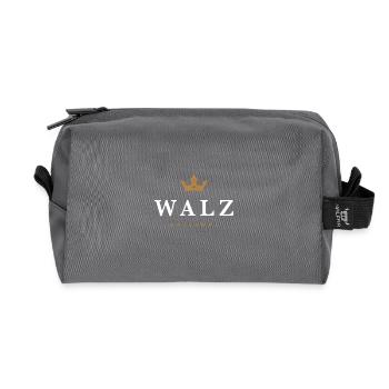 Walz Original Familienlogo - Recycelte Kulturtasche - Anthrazit - Vorne