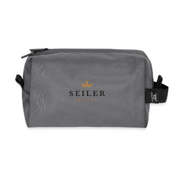 Seiler Original Familienlogo - Recycelte Kulturtasche - Anthrazit - Vorne