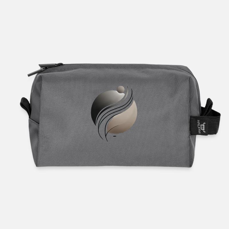 STOA SENECA - Trousse de toilette en tissu recyclé - anthracite