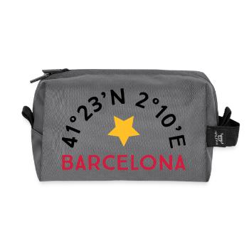 Barcelona - Recycelte Kulturtasche - Anthrazit - Vorne