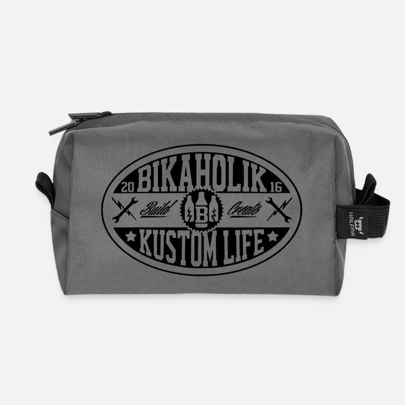 Kustom Life - Recycelte Kulturtasche - Anthrazit