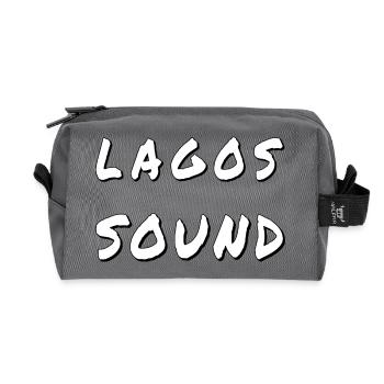 Lagos Sound – Algarve Music Design - Recycelte Kulturtasche - Anthrazit - Vorne