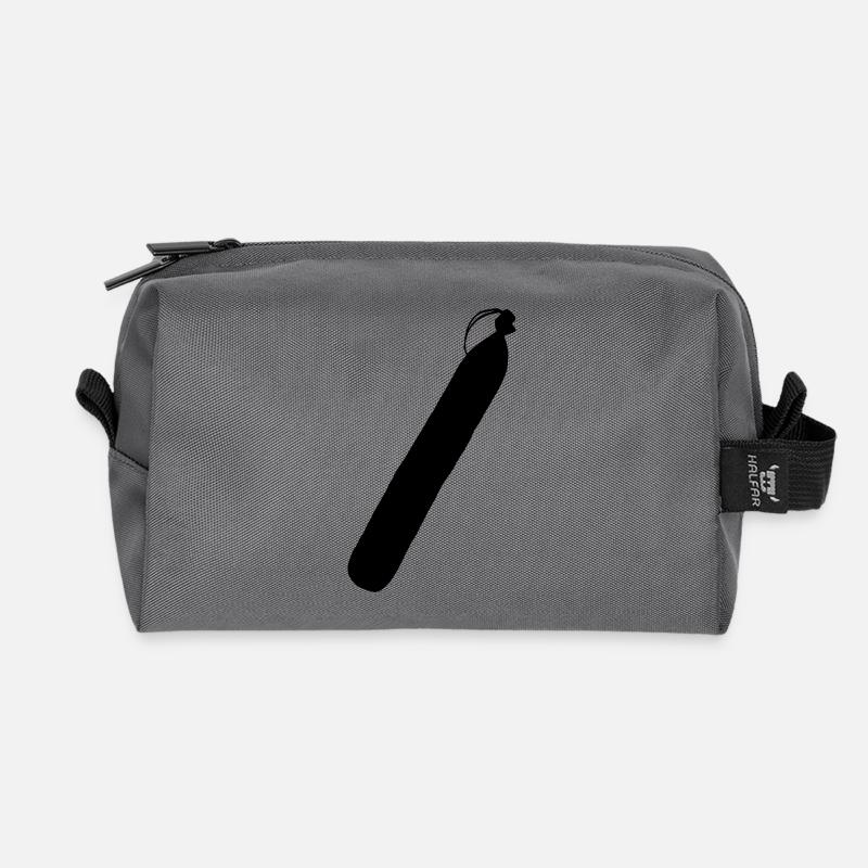 Stracke - Recycelte Kulturtasche - Anthrazit