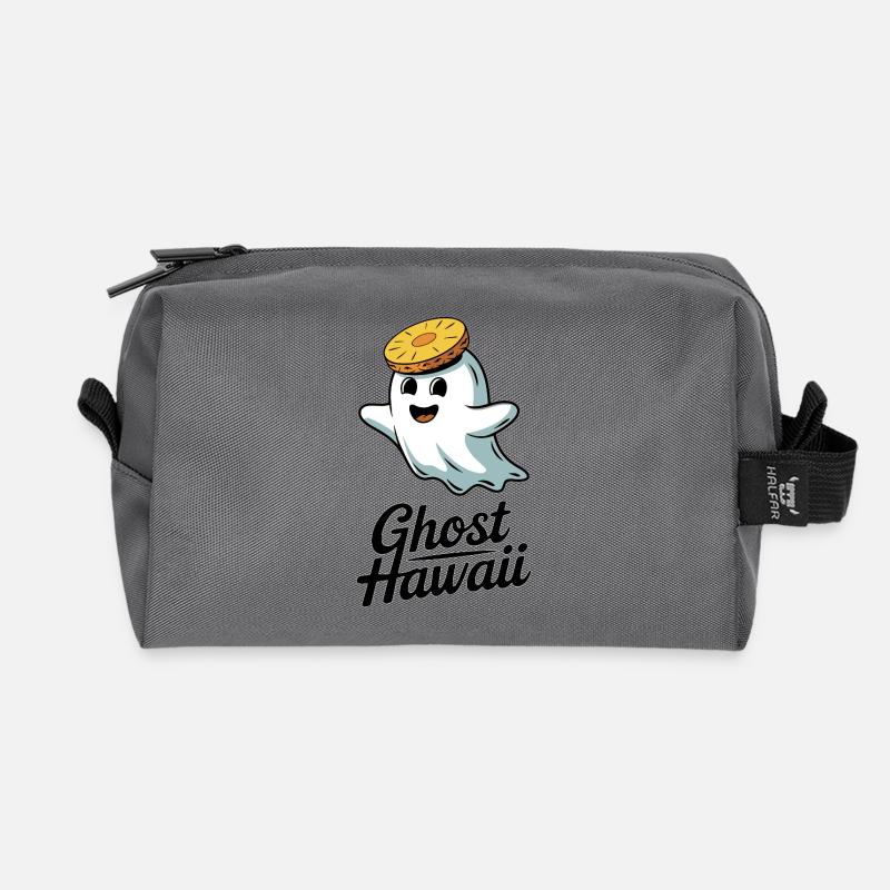 Ghost Hawaii - Recycelte Kulturtasche - Anthrazit