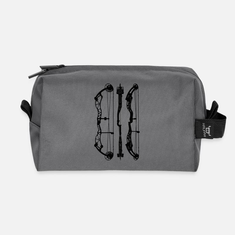BowtechRekoning_Plans - Recycelte Kulturtasche - Anthrazit