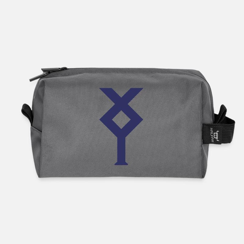 Ixylon Klassenzeichen - Recycelte Kulturtasche - Anthrazit