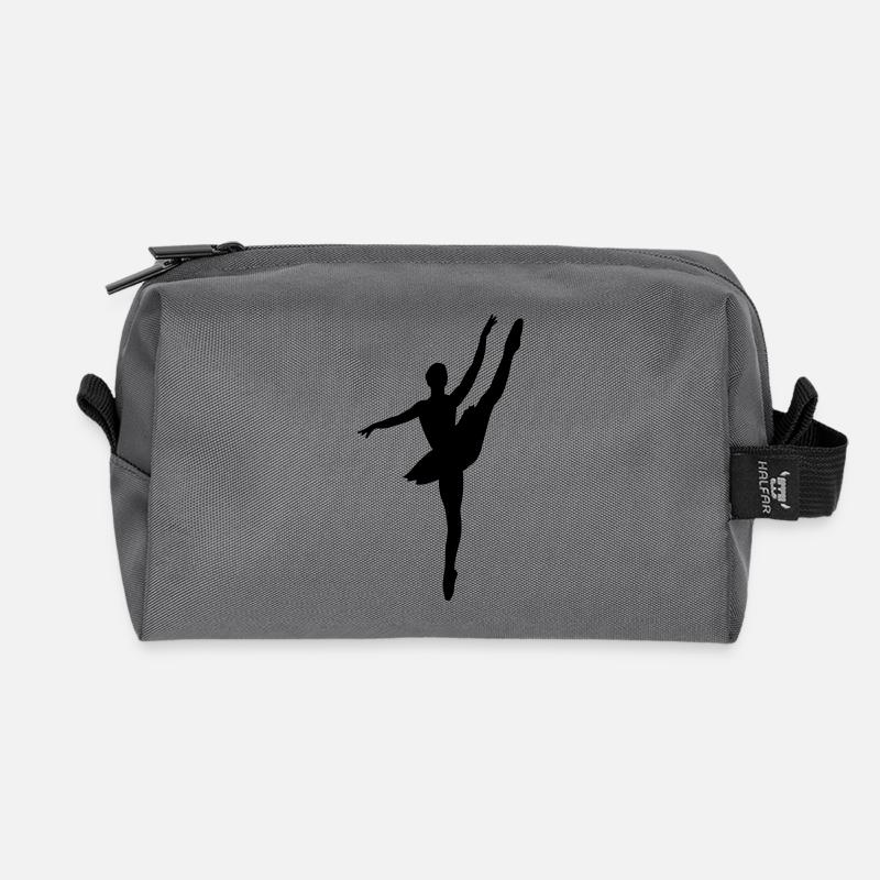 Prima ballerina - Recycelte Kulturtasche - Anthrazit
