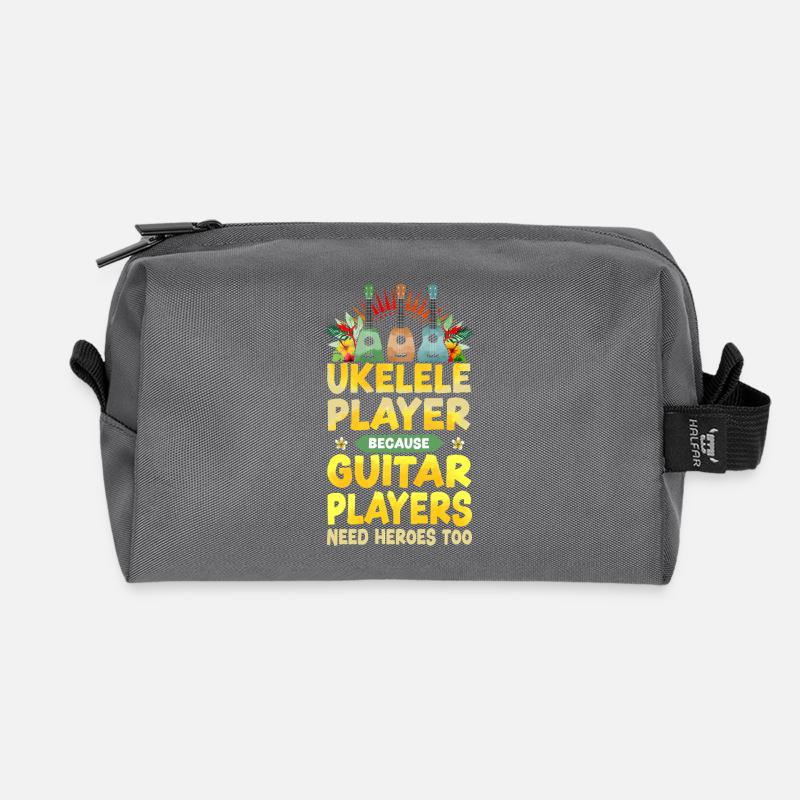 Hawaiian Ukulele Uke Ukulele - Recycelte Kulturtasche - Anthrazit