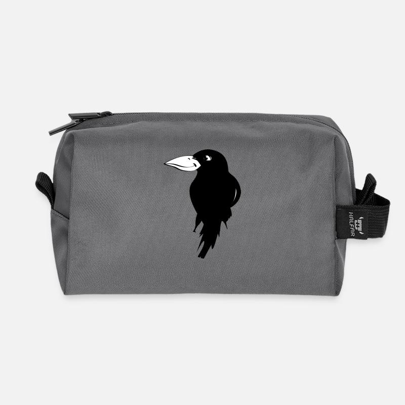 Rabe - Recycelte Kulturtasche - Anthrazit
