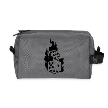 cartes - Trousse de toilette en tissu recyclé - anthracite - Devant