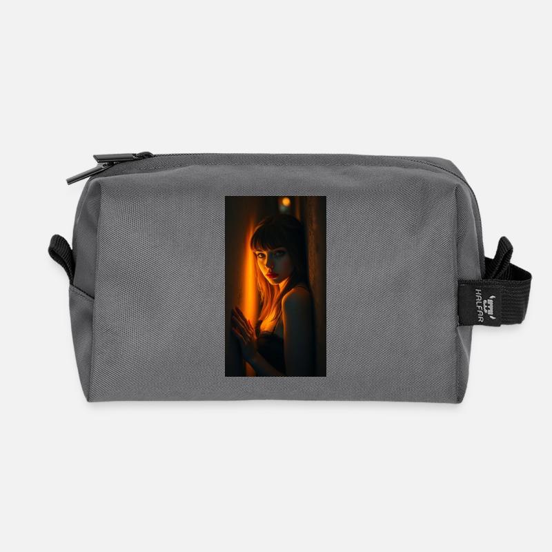 SWS MIDNIGHT - Recycelte Kulturtasche - Anthrazit