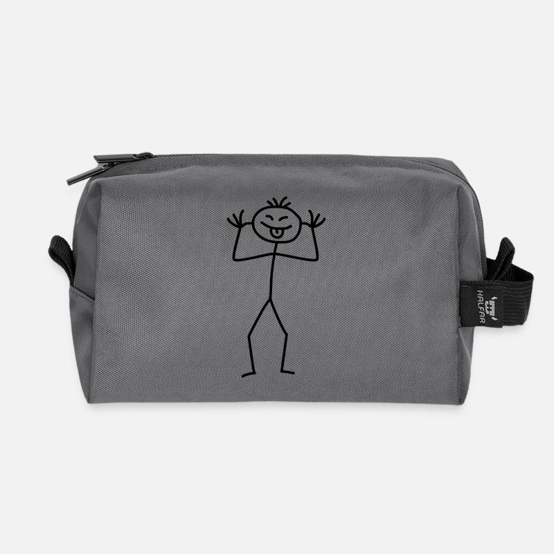 Annoy - Recycelte Kulturtasche - Anthrazit