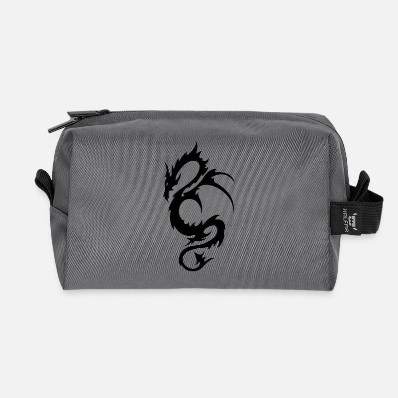 Dragon - Recycelte Kulturtasche - Anthrazit