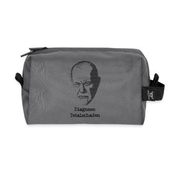 Diagnostic Freud de perte totale - Trousse de toilette en tissu recyclé - anthracite - Devant